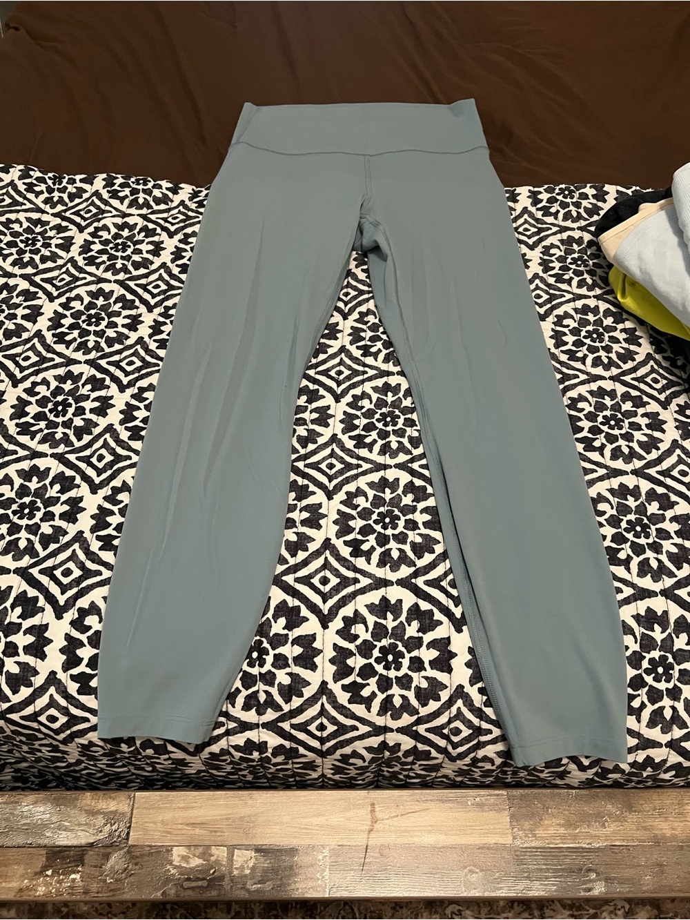 all in motion Sage Green/blue High-Rise Leggings